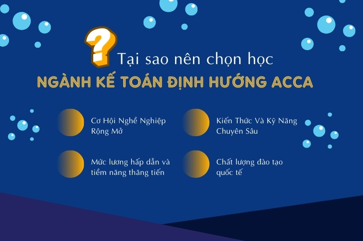 NGÀNH KẾ TOÁN ĐỊNH HƯỚNG ACCA