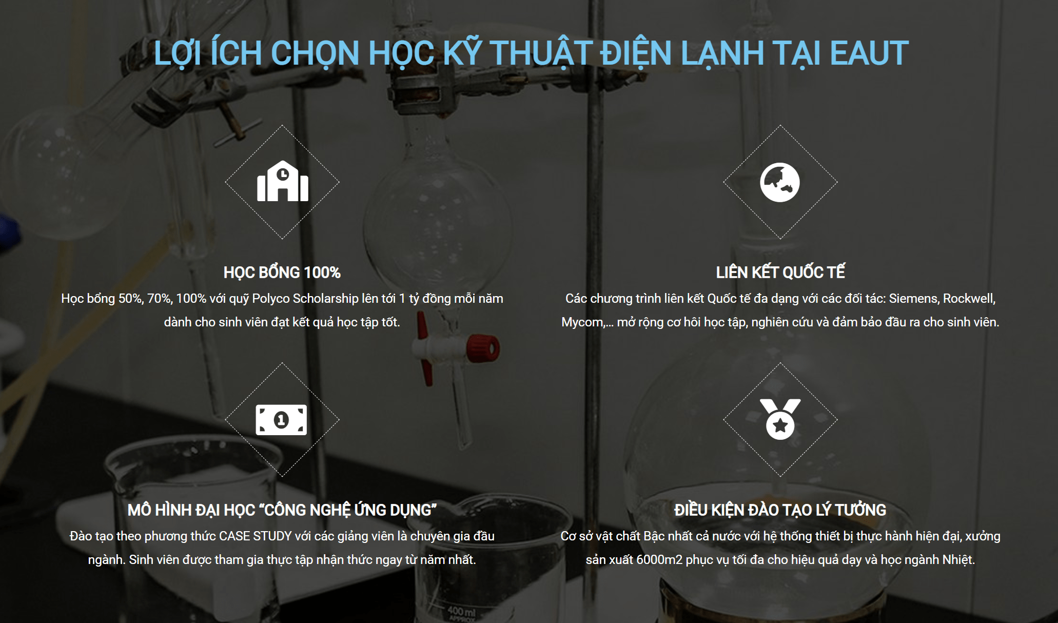 Học Ngành Công nghệ Kỹ thuật nhiệt – Điện lạnh ở Đại học Công nghệ Đông Á